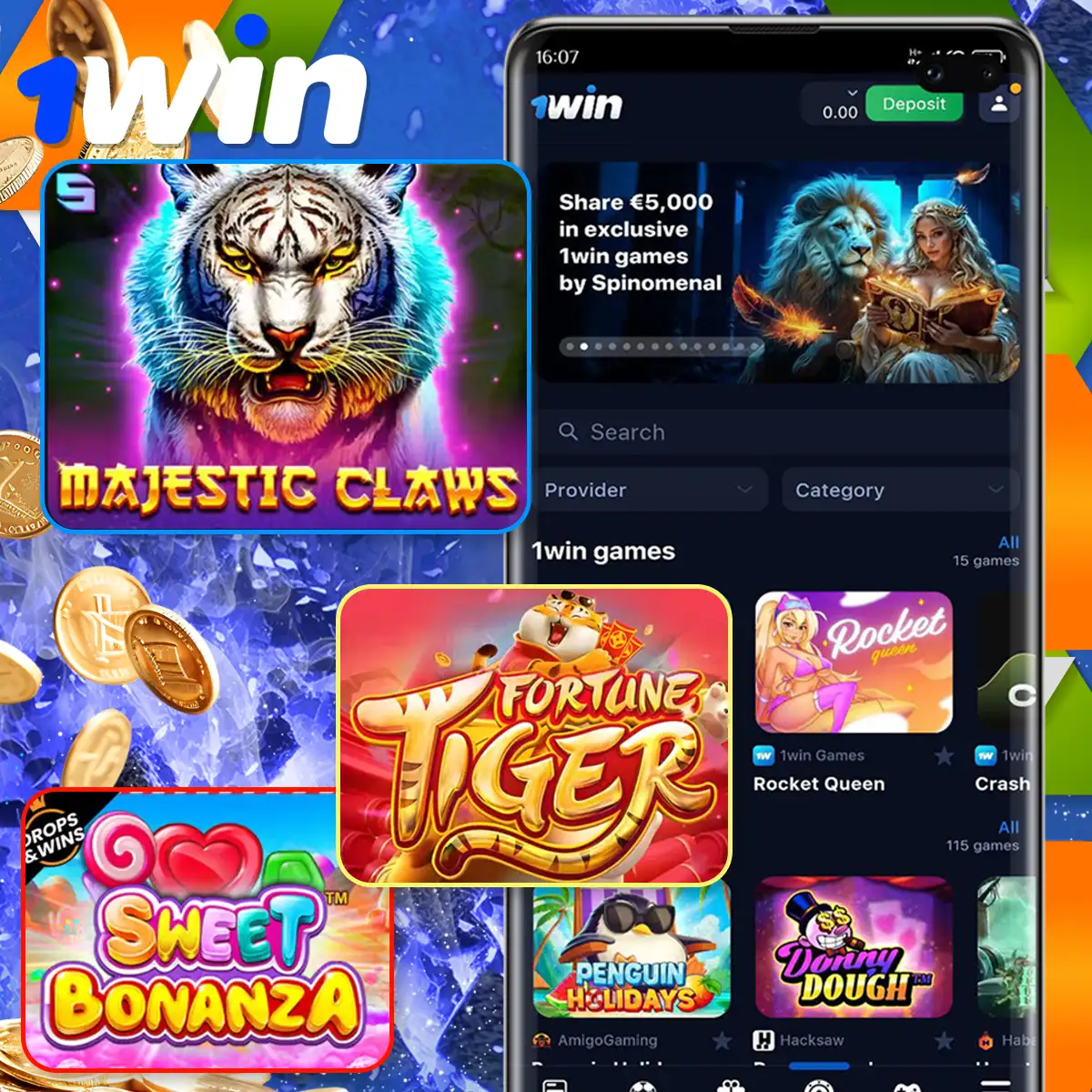 1Win India Casino Application