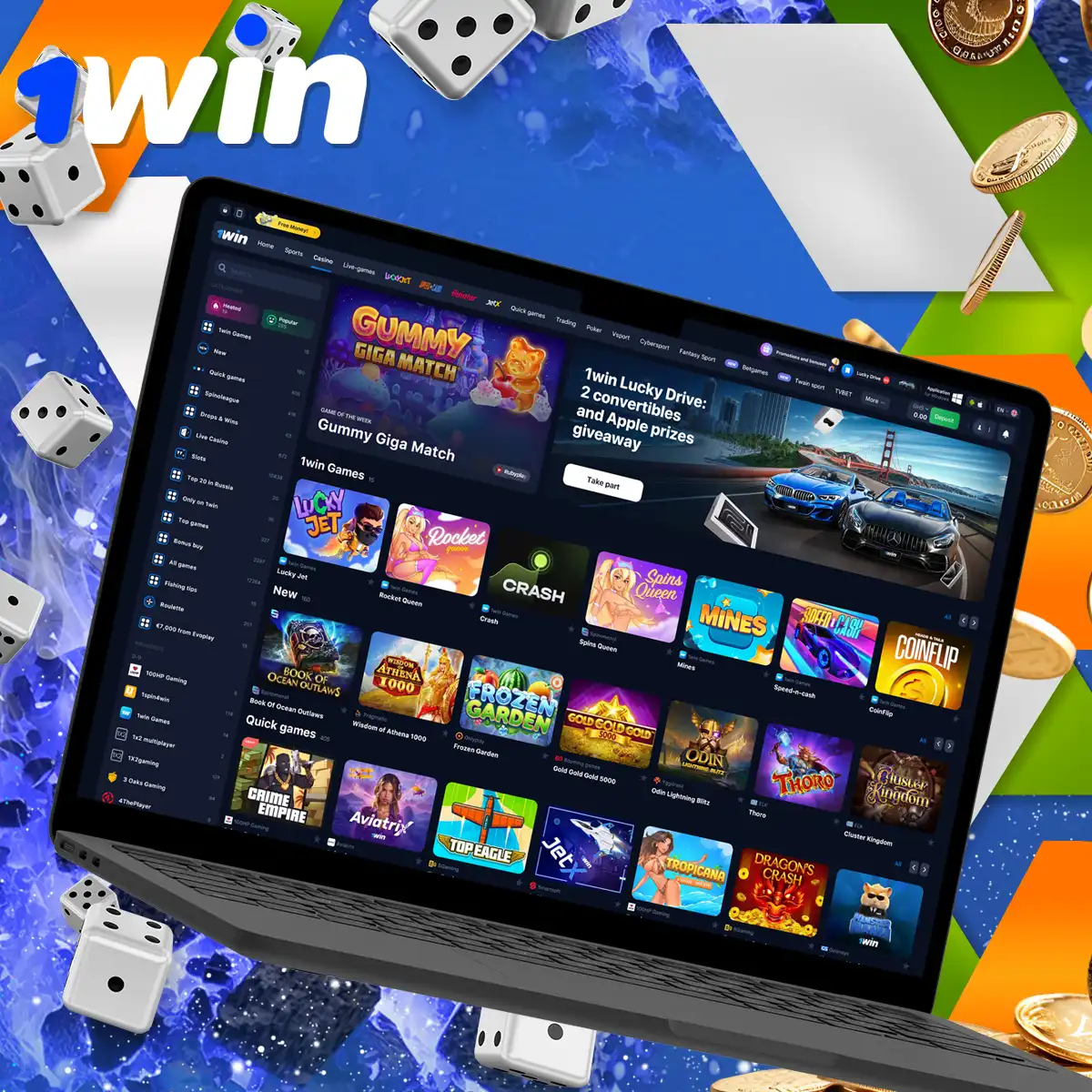 Betting on 1Win India Casino