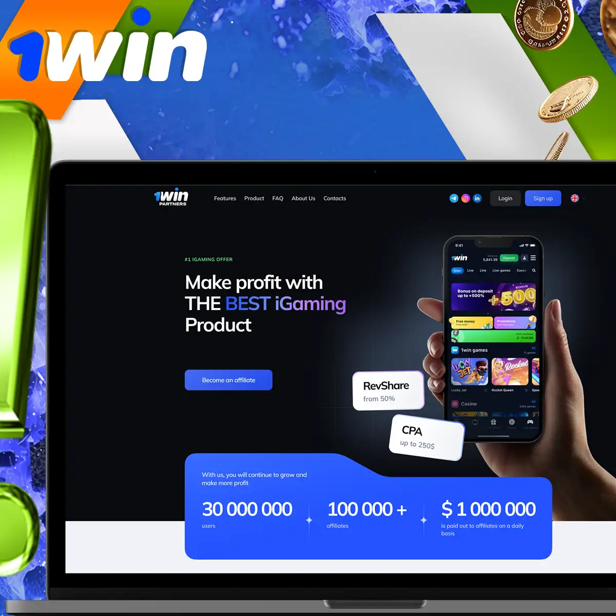 Benefits of the 1Win Affiliate Program