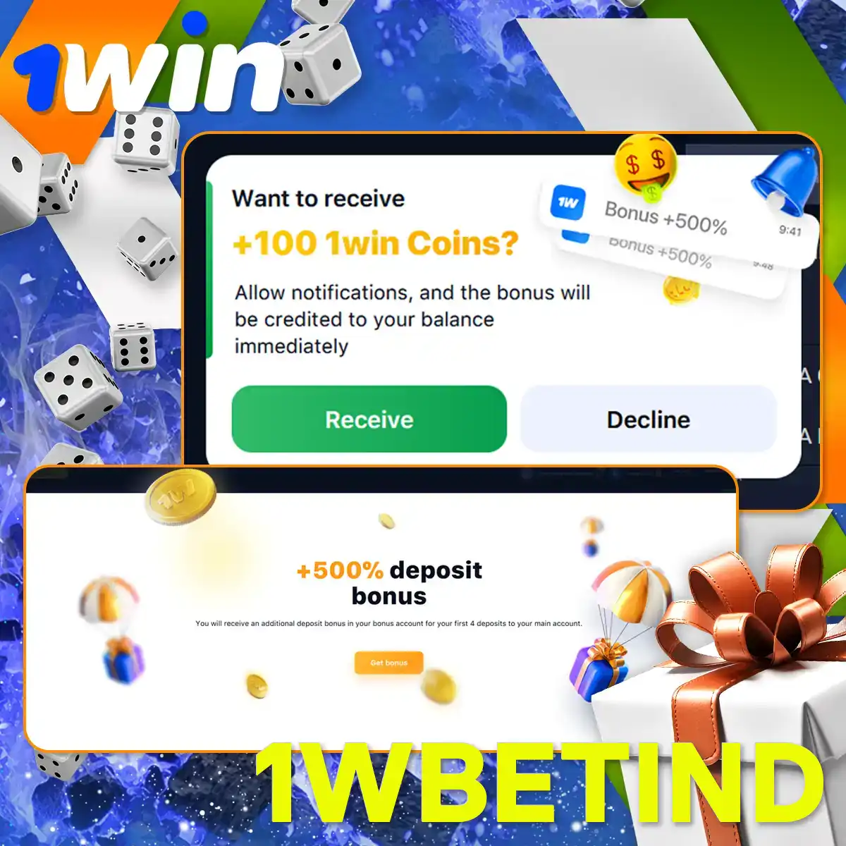 1Win casino bonus