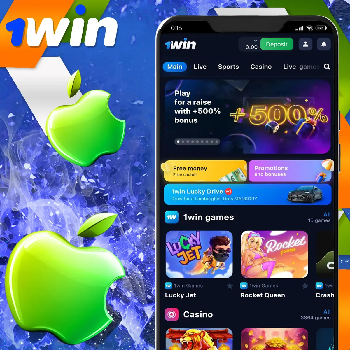 Download 1Win for iOS